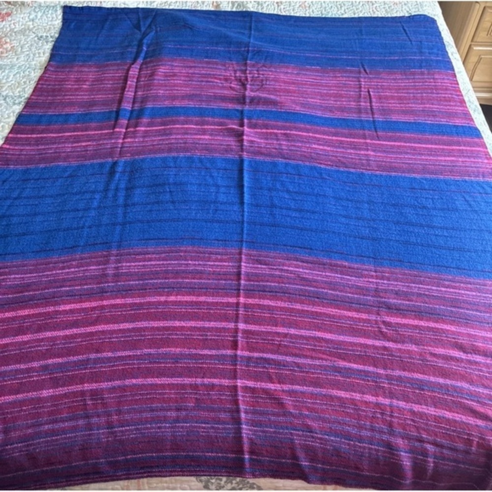 Vintage British Airways Wool Blanket
